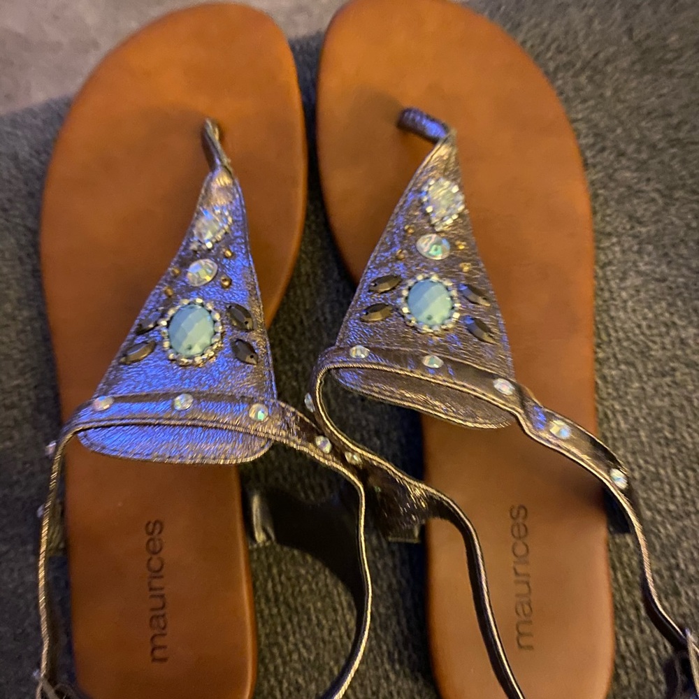 Women’s sling back thong sandals